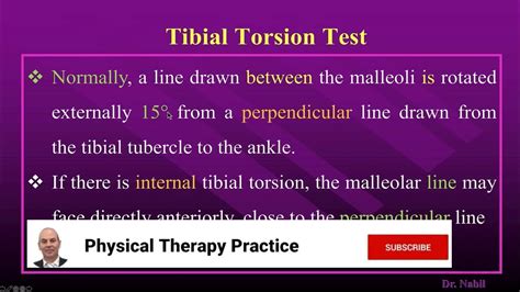 tibial torsion test results